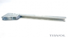 Soporte defensa ciclista abatible galvanizado