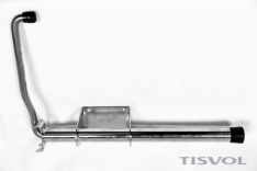 15mm stainless steel rod fastening fixture with support bracket
