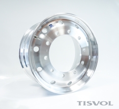 11'75" Mate Alcoa aluminum wheel rim offset 120 pump