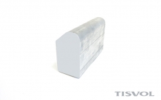 140*80mm Superior rounded aluminum profile