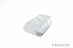 Perfil aluminio superior panel E30 inclinado
