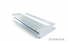 Perfil aluminio pilastra panel E30