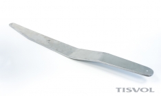Aluminum handle for trapdoor