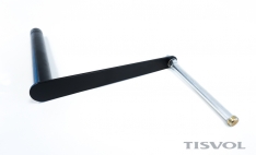 Manivela toldo con sistema de cadenas