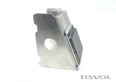 Guía patín aluminio parte chasis (Cuello Cisne)